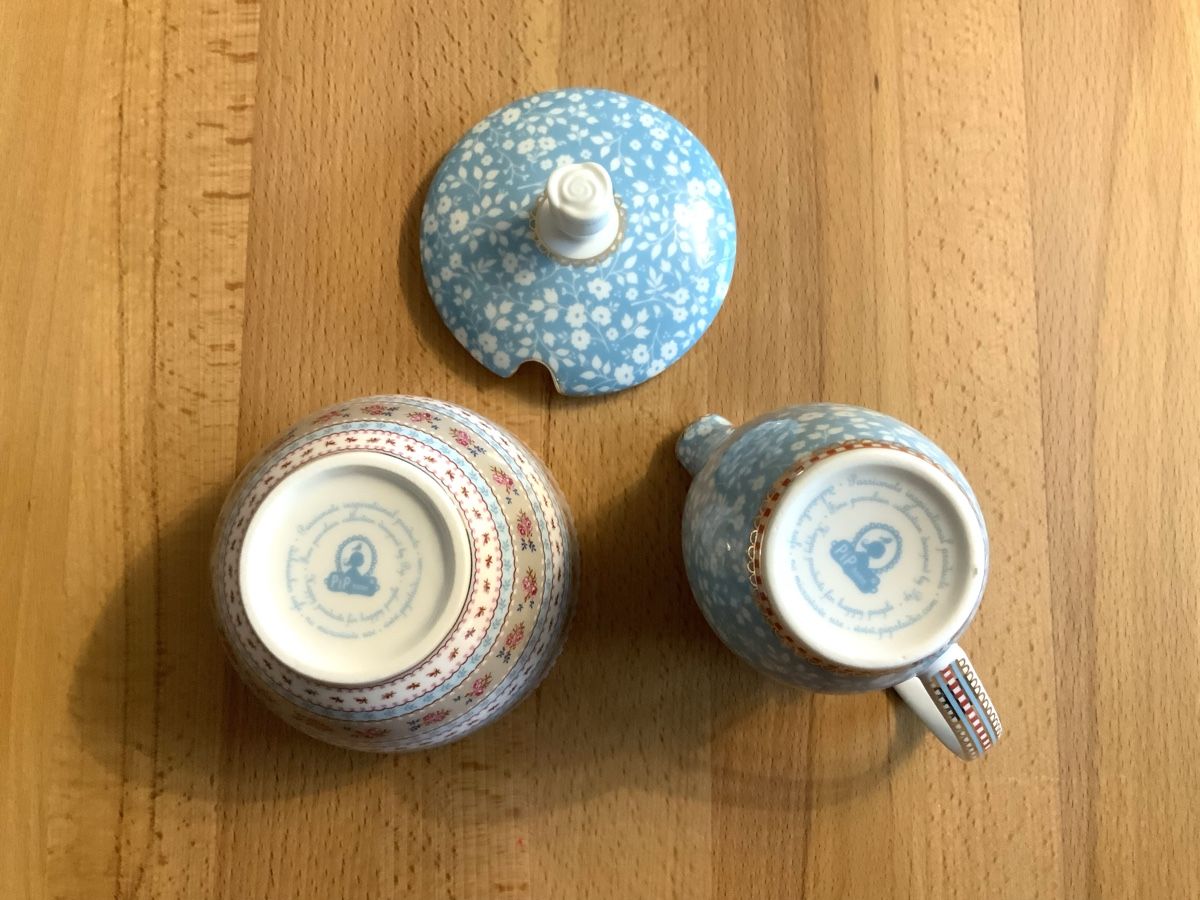 Set di piatti: Pip Studio: Milchkännchen mit Zuckerdose, neuwertig – Nuovo (secondo la descrizione) da Lufingen venduto da lotzstef 2