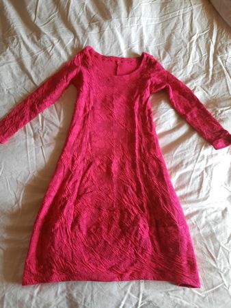 Colora Baumwolle Kleid, rot, Grösse 36, Frühling 💐🌷💮🪷