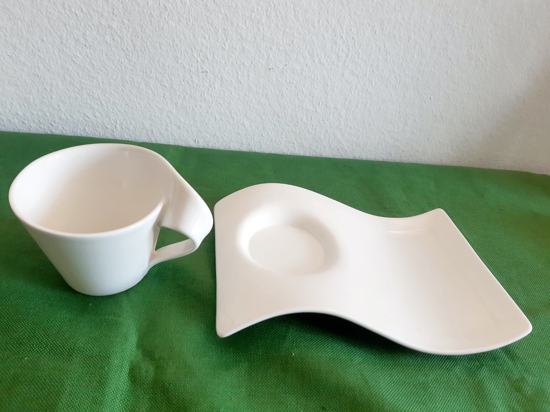 Villeroy & Boch Piatti: Design! 3 grosse "New Wave" Capuccino Sets , Villeroy & Boch – Usato da Basel venduto da RealManXXL 2