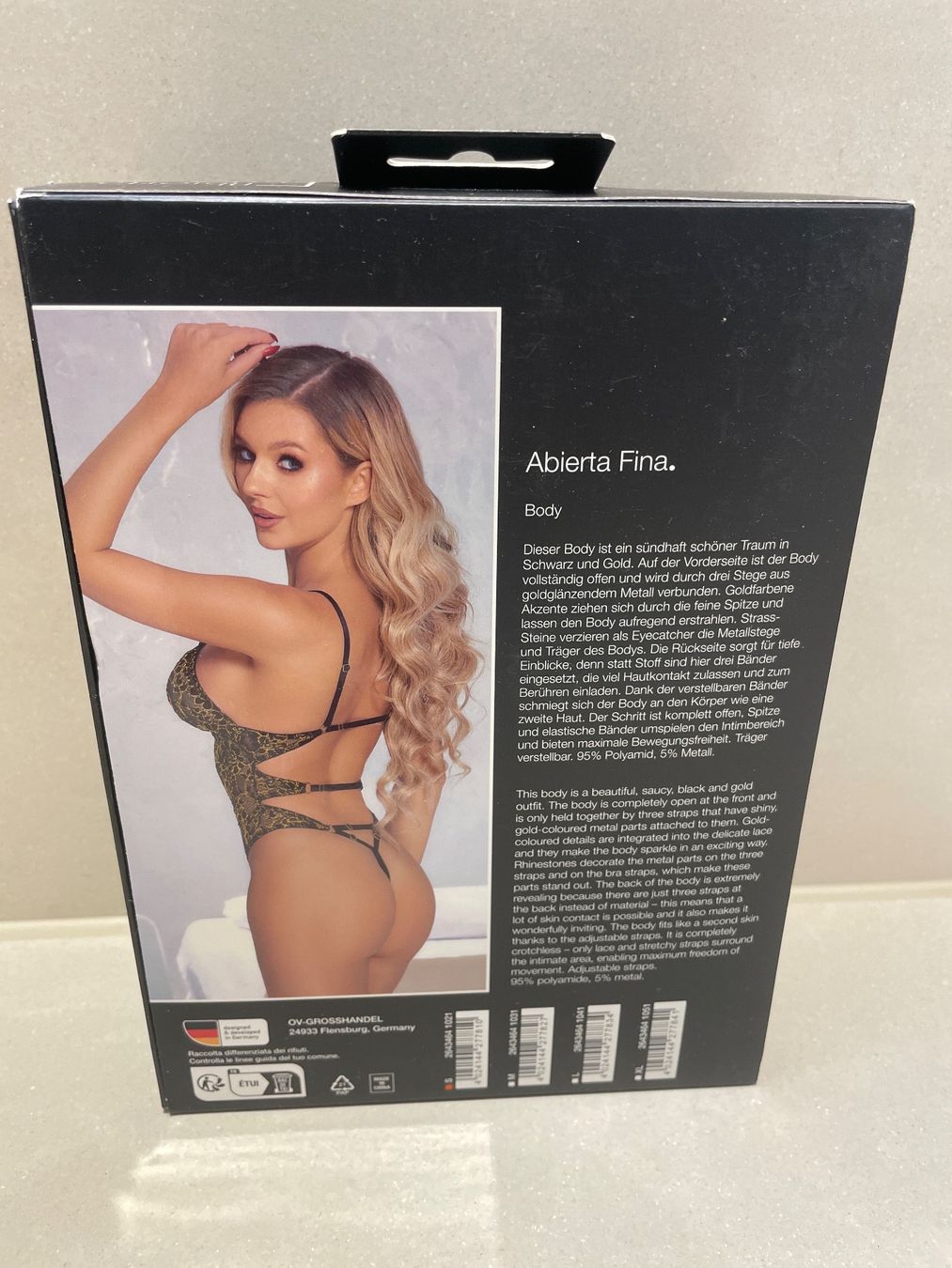 Altra biancheria intima: Body mit Strasssteinen Gr. S – Nuovo e nell'imballaggio originale da Romanshorn venduto da KUDA5 1