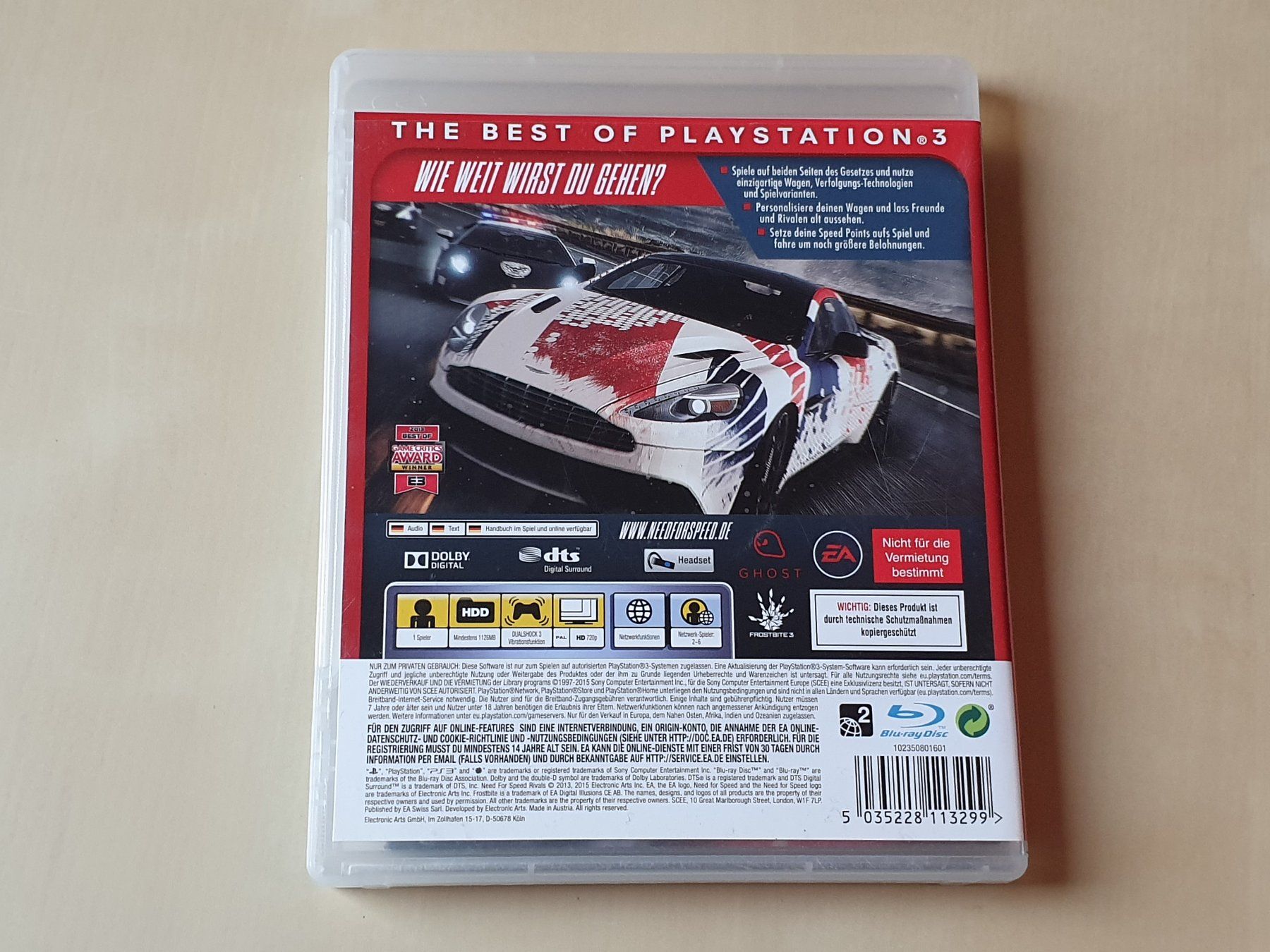 Sony Giochi: Need for Speed Rivals – Usato da Stansstad venduto da collectorsshop 1