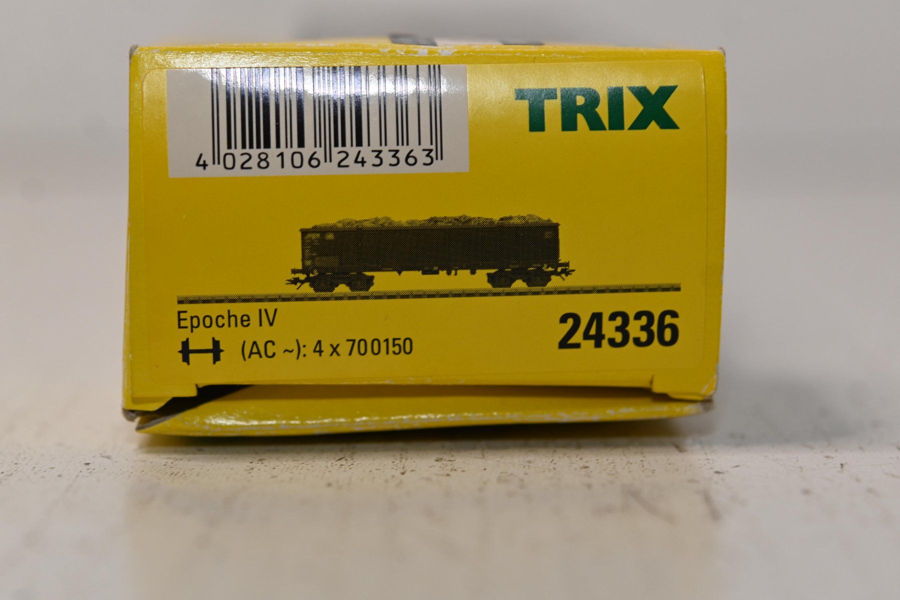 Trix Modellini di ferrovie: Trix 24336 HO/DC Schrottransporter mit OVP – Usato da Laupen ZH venduto da Zmoewe 6
