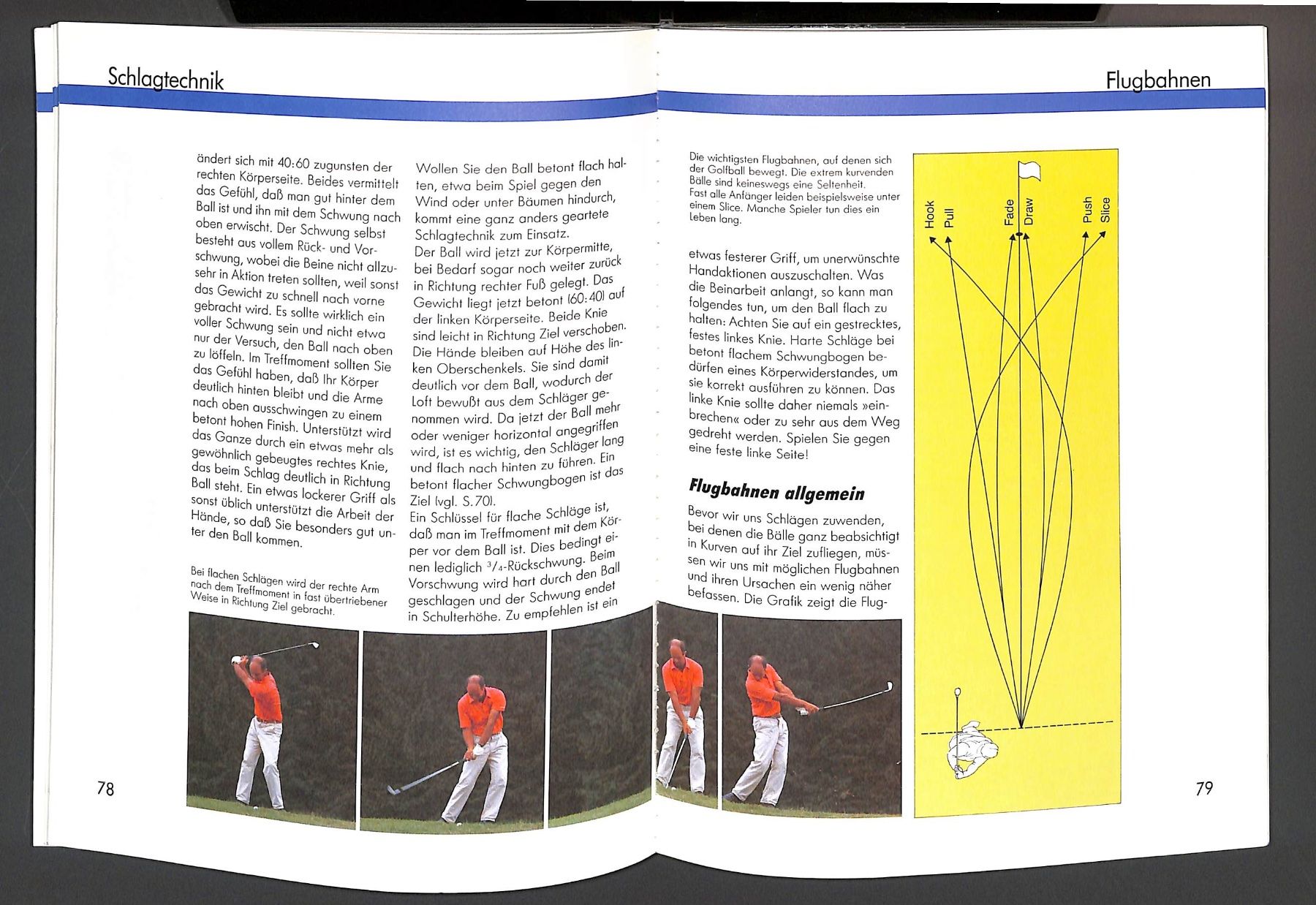 Libri: Richtig Golf - Technik, Taktik, Psyche - BRADLEY / KÖLBING – Usato da Zürich venduto da Nobs1 4