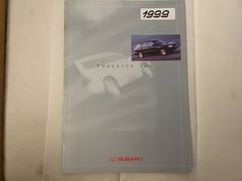 Subaru Forester 4WD Verkaufsprospekt 30 Seiten 1999