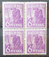 Alliierte Besetzung-Mi 944 Viererblock **