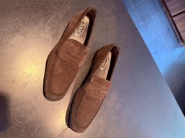 Tod's Wildleder loafer braun