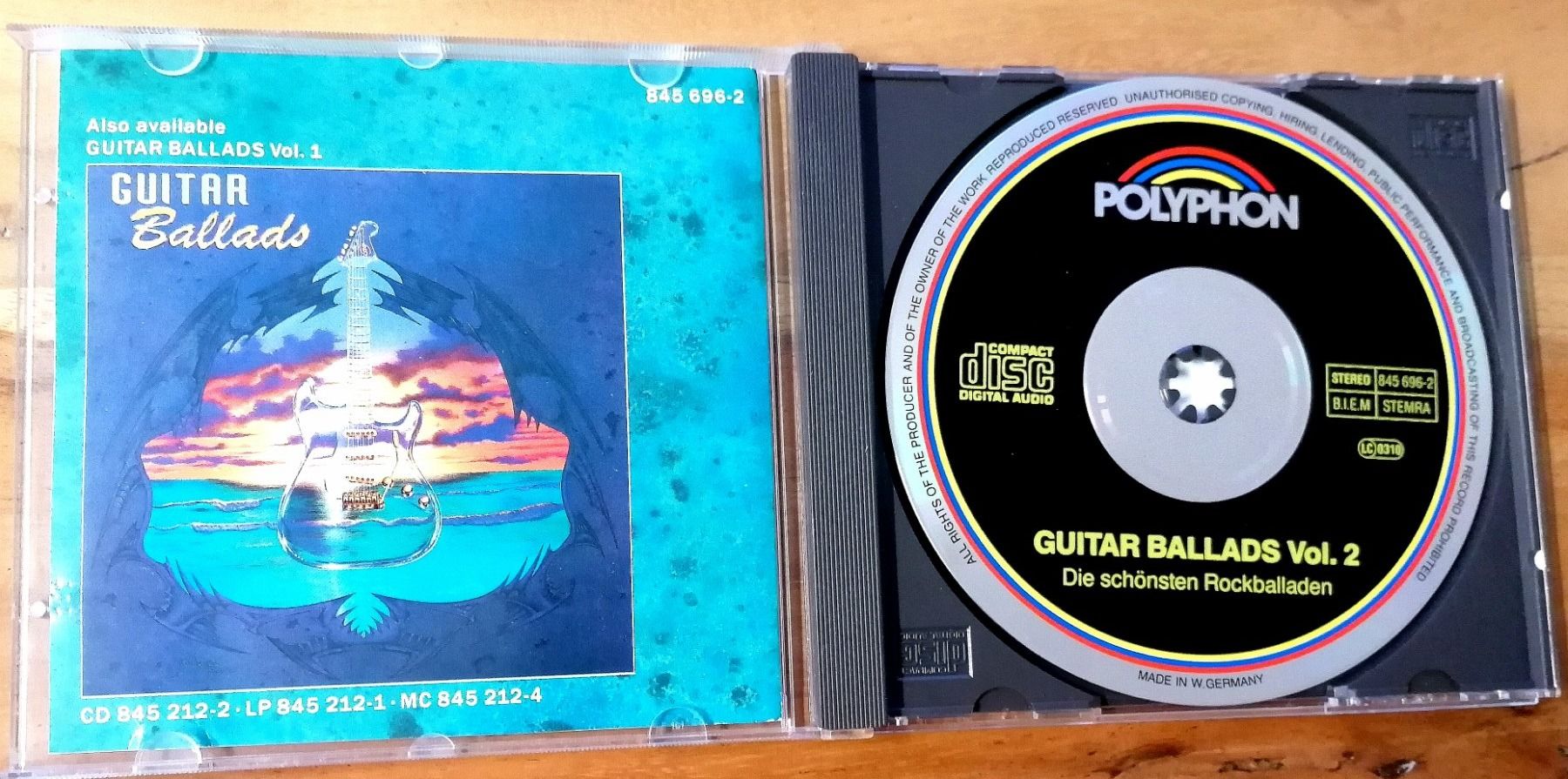 CD: Guitar Ballads – Usato da Fällanden venduto da Bengel1967 2