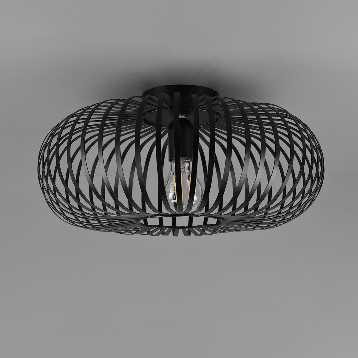 Kronleuchter & Deckenlampen: Deckenleuchte, Schwarz, Metall, 40 cm Ø – Neu (gemäss Beschreibung) aus Kreuzlingen von Smart-Light 8