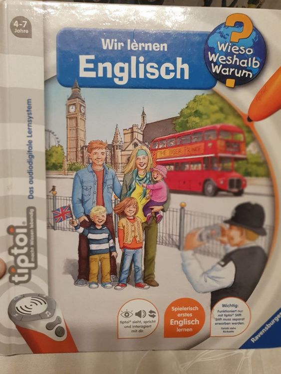 Tiptoi Buch Wir lernen Englisch Kaufen auf Ricardo