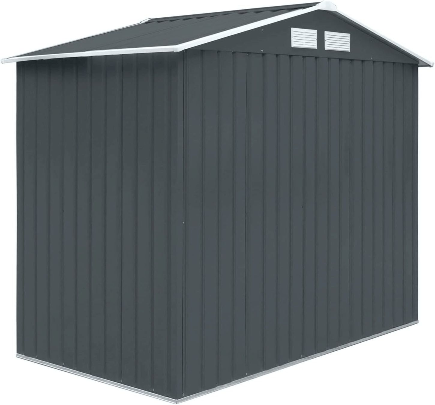 Casette da giardino & serre: HATTORO S100 Metall Gerätehaus Anthrazit – Nuovo e nell'imballaggio originale da Bottighofen venduto da zaap 7