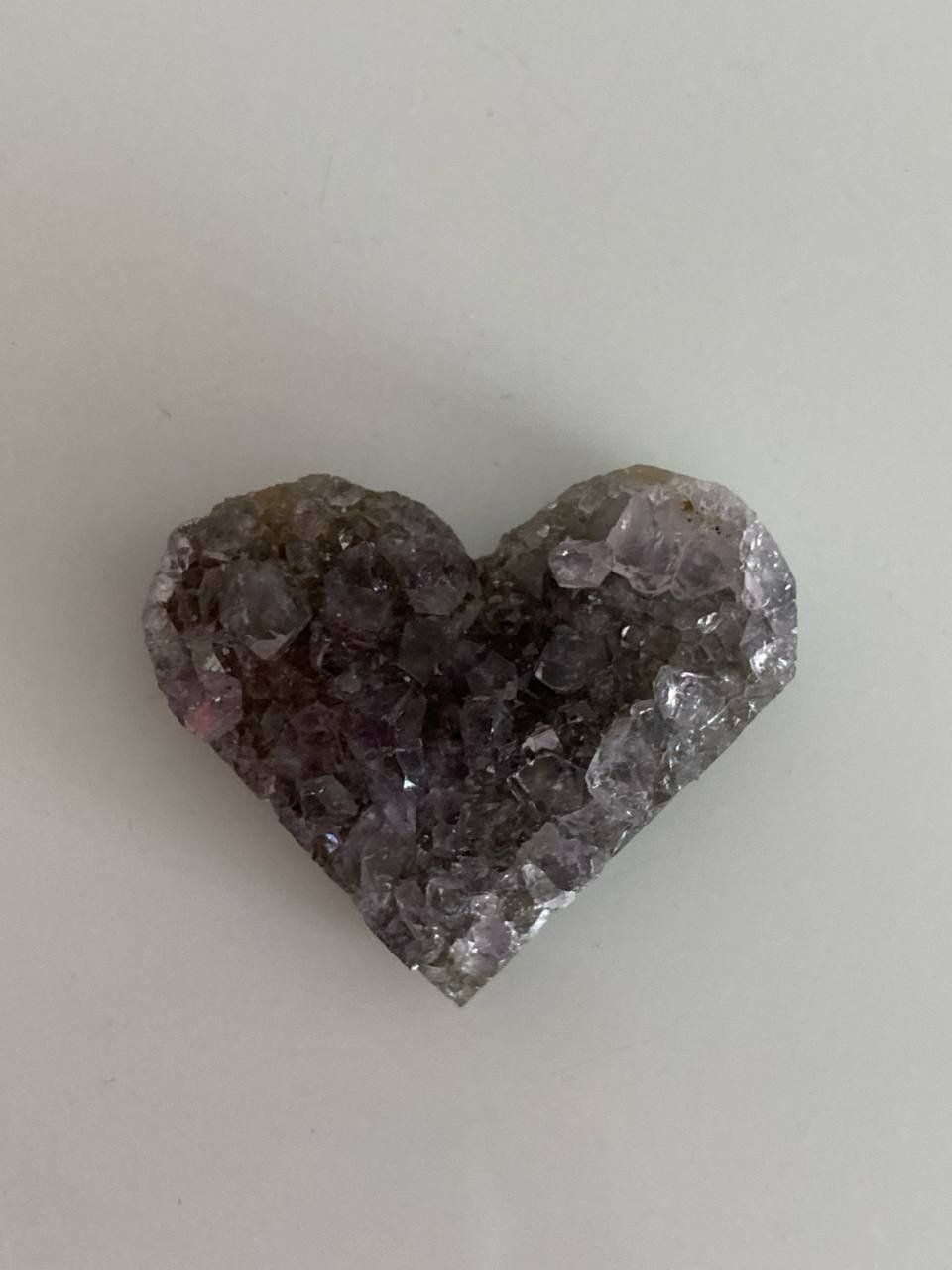 Pietre preziose: HERZFÖRMIGER AMETHYST neu! – Nuovo e nell'imballaggio originale da Frauenfeld venduto da Metaria369 1