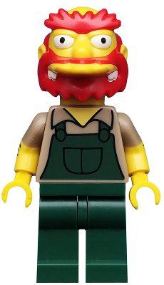 Lego Jeux de construction: LEGO The Simpsons sim039 Groundskeeper Willie – Neuf (Voir description) à Basadingen par NekoBricks