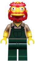 LEGO The Simpsons sim039 Groundskeeper Willie