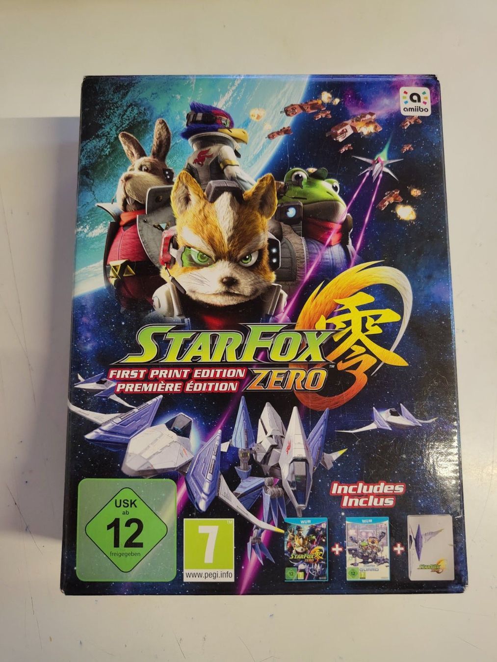 Nintendo Giochi: Jeu WIIu Neuf - Star Fox Zero - First Print Edition – Nuovo e nell'imballaggio originale da Saxon venduto da dan_drn5