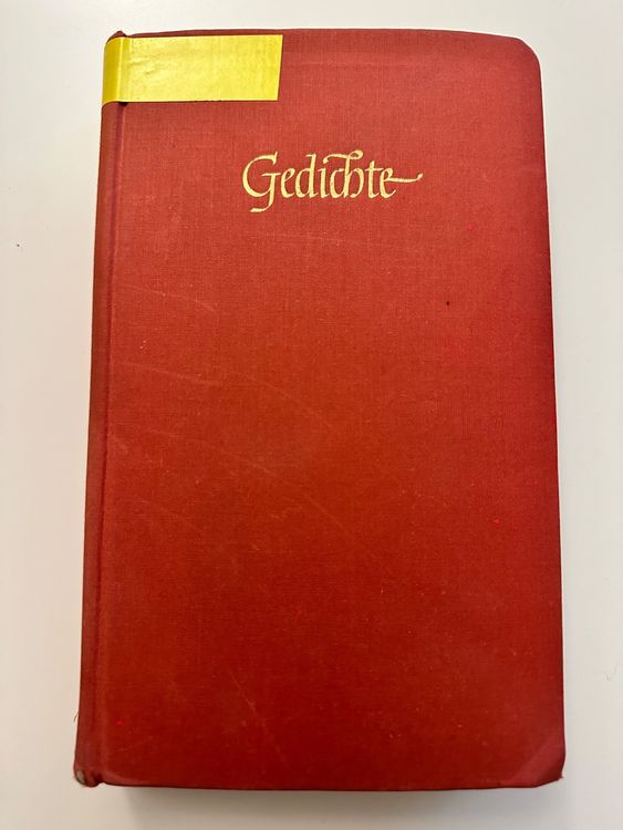 Livres: Altes Gedichte Buch, vom Mittelalter bis zur Neuzeit Jg 1967 – D'occasion à Münsingen par Ganjam