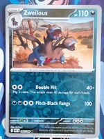 Zweilous - Reverse Holo Pokemon White Flare - #7.5