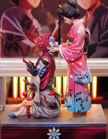 Demon Slayer Akaza und Koyuki Figur