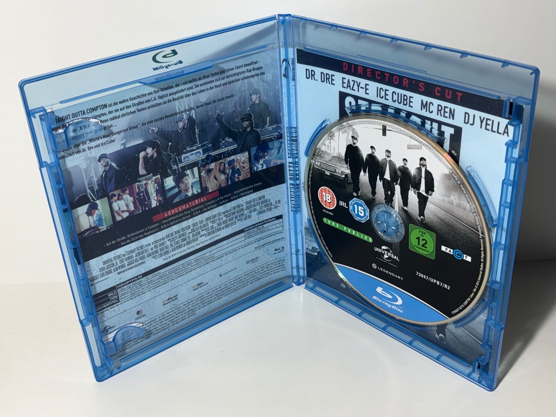 Tutti i DVDs: Straight Outta Compton Blu Ray – Usato da Wilderswil venduto da Sstriker 2