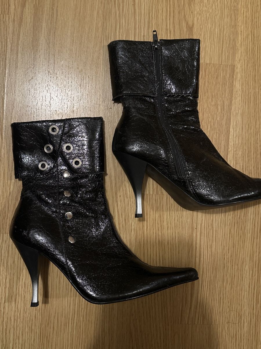 Scarpe da donna: Vintage Lederstiefeletten, Gr. 36 – Usato da Neuenegg venduto da kar_smg9
