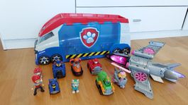 Paw Patrol Patroller Truck and Jet/Gun with Figures Set