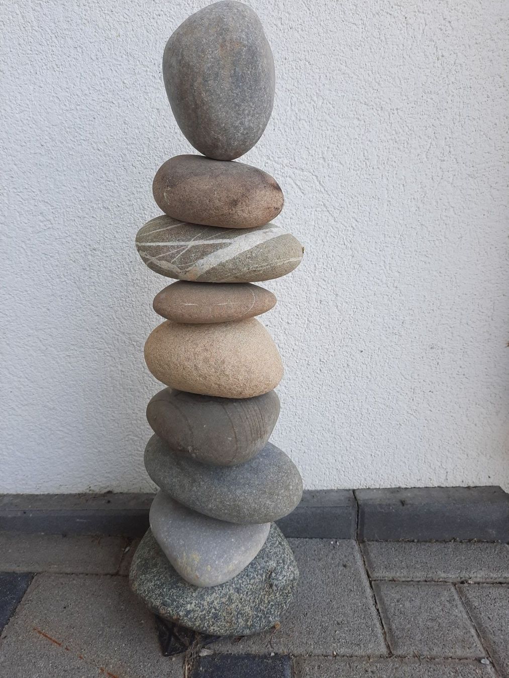 Sculture & Statue: Steinsäule,Steinmandli,Gartendekoration – Nuovo (secondo la descrizione) da Wattwil venduto da Parase