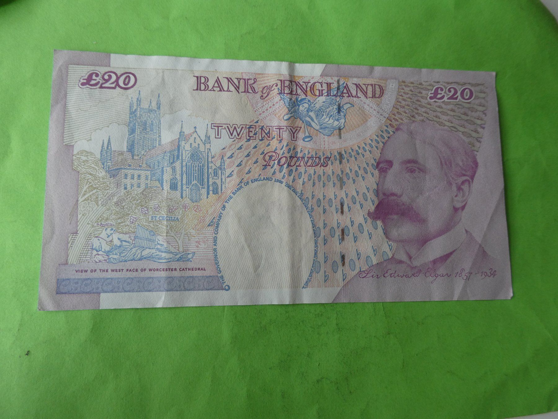 Banconote: Grossbritannien, 20  Pounds – Usato da Hinterforst venduto da Rohusri 1
