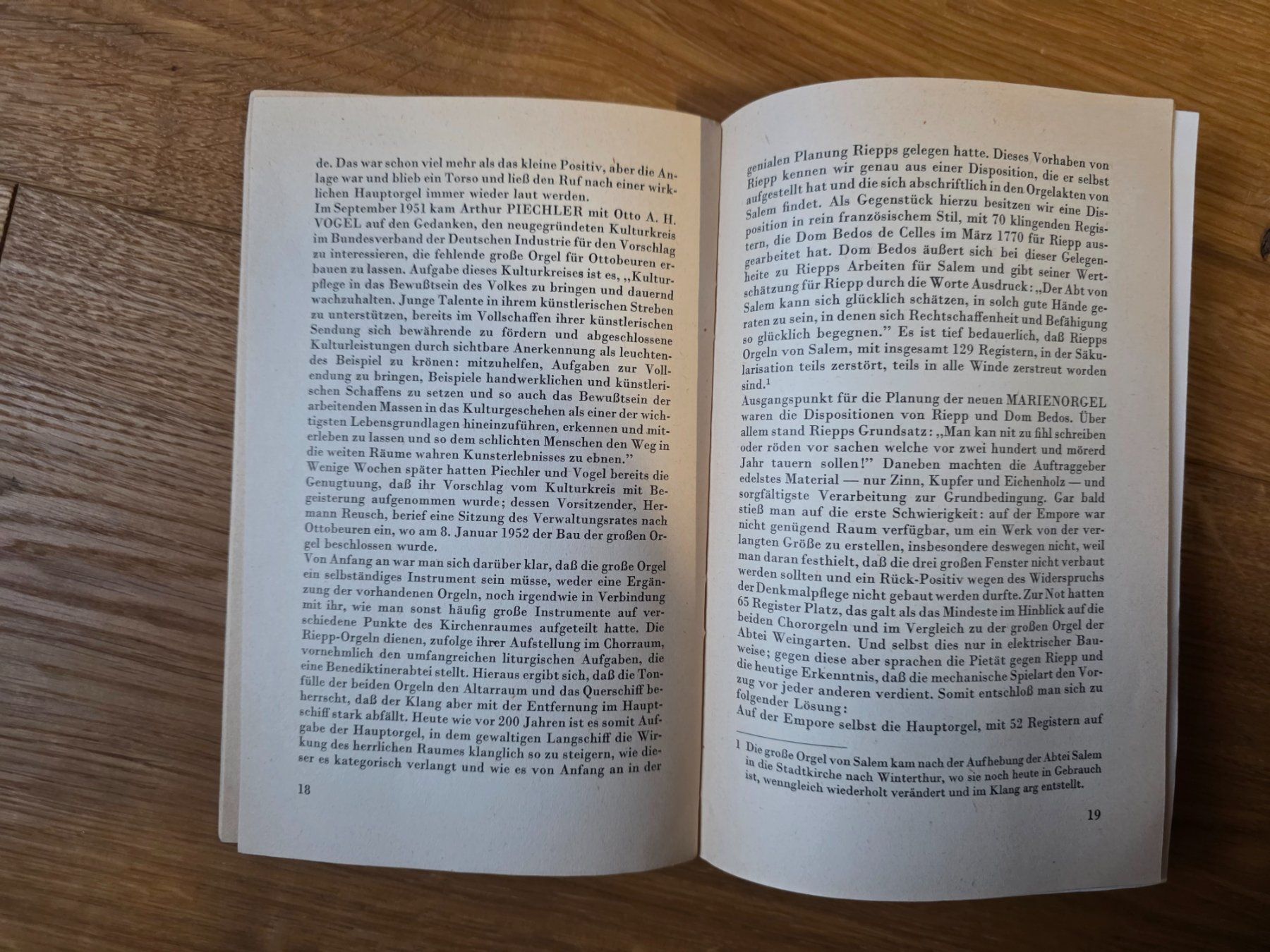 Libri: Die Orgel Werke der Abtei Ottobeuren - 1959 – Usato da Walterswil BE venduto da Lonitti 3