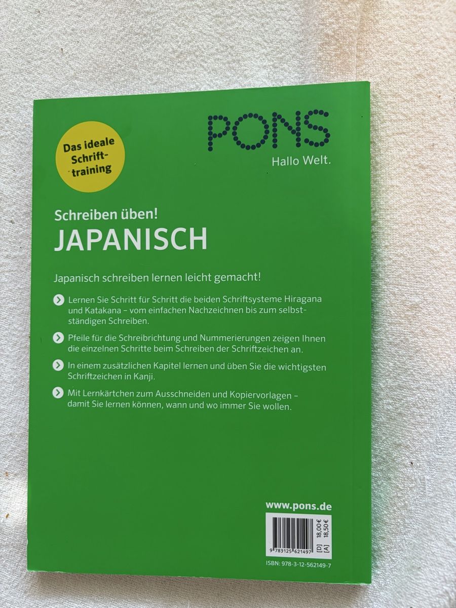 Libri: Japanisch Übungsheft – Nuovo (secondo la descrizione) da Hüttikon venduto da ele_tll8 1