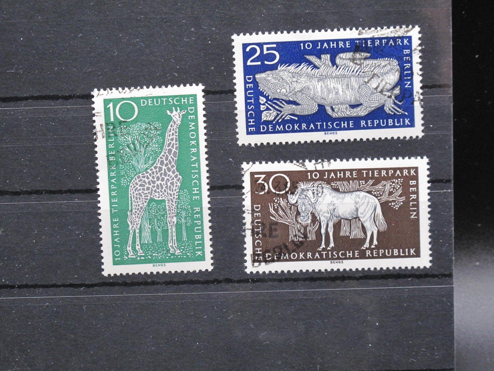 Alle Briefmarken: DDR 1965 Tierpark Berlin gest. – Gebraucht aus Wil SG von fva01
