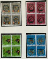 LOT4 ER BLOCKS BRIEFMARKEN SCHWEIZ NEU