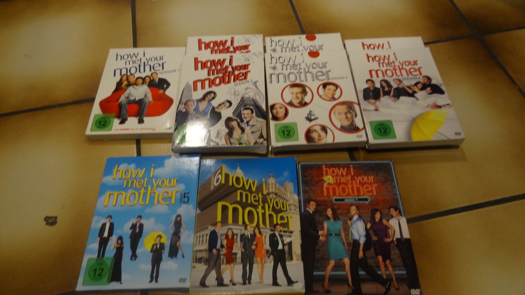 Alle DVDs: How i Met your Mother 1-7 DVD – Gebraucht aus Olten von Disc-Ausverkauf