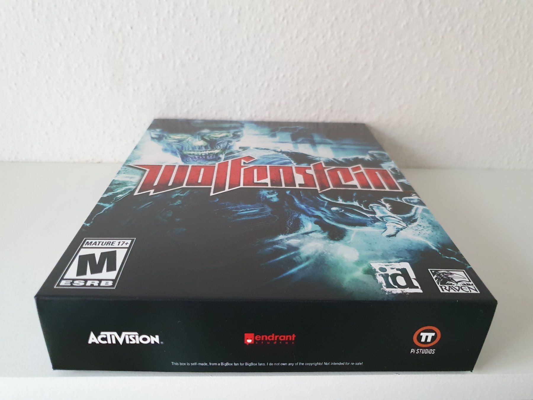 Giochi: PC Wolfenstein (2009) Custom Made Big Box 3D Relief + Spiel – Nuovo (secondo la descrizione) da Greifensee venduto da perfectioN88 2
