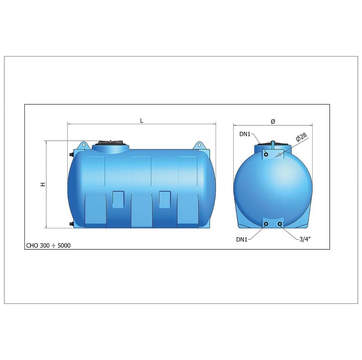 Abbeveratoi e trogoli: Regenwassertank Elbi 5000Liter – Nuovo e nell'imballaggio originale da Neukirch Egnach venduto da berti55 2