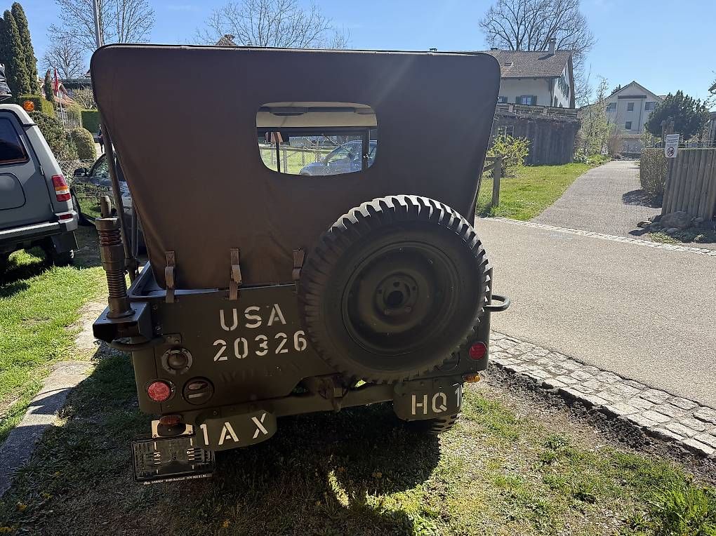 Jeep Autos: Willys MB "Slat Grill" Veteran – D'occasion à Illnau par Bugak 2