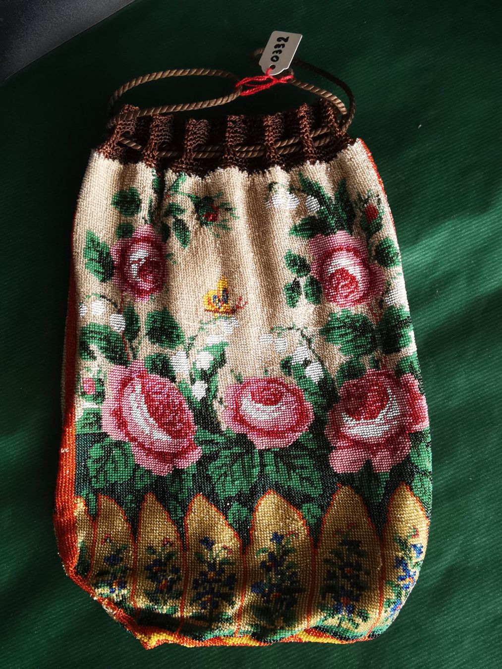 Borse da donna: Perlenbeutel, Handtasche Biedermeier – Difettoso da Dübendorf venduto da aschiduebendorf 5