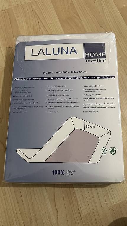 Linge de lit: Fixleintuch weiss neu  – Neuf avec emballage d'origine à Kriens par aneja 1
