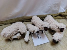 Schwarzenberger Krippenfiguren 7  Schafe