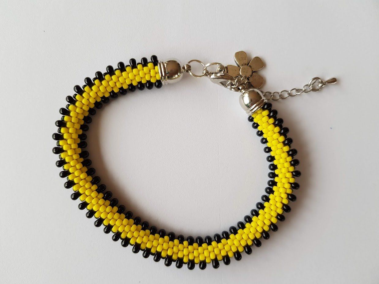 Armbänder & -reifen: Elegantes Armband Toho Beads hand made – Neu und originalverpackt aus Widnau von Marakumba 2