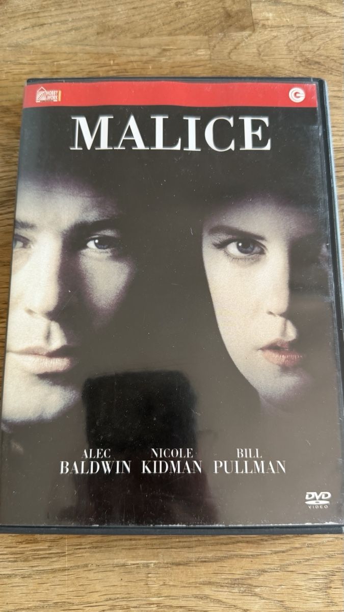 Alle DVDs: Malice DVD Alec Baldwin Nicole Kidman Bill Pullman – Gebraucht aus Lugano von bad_2t9b