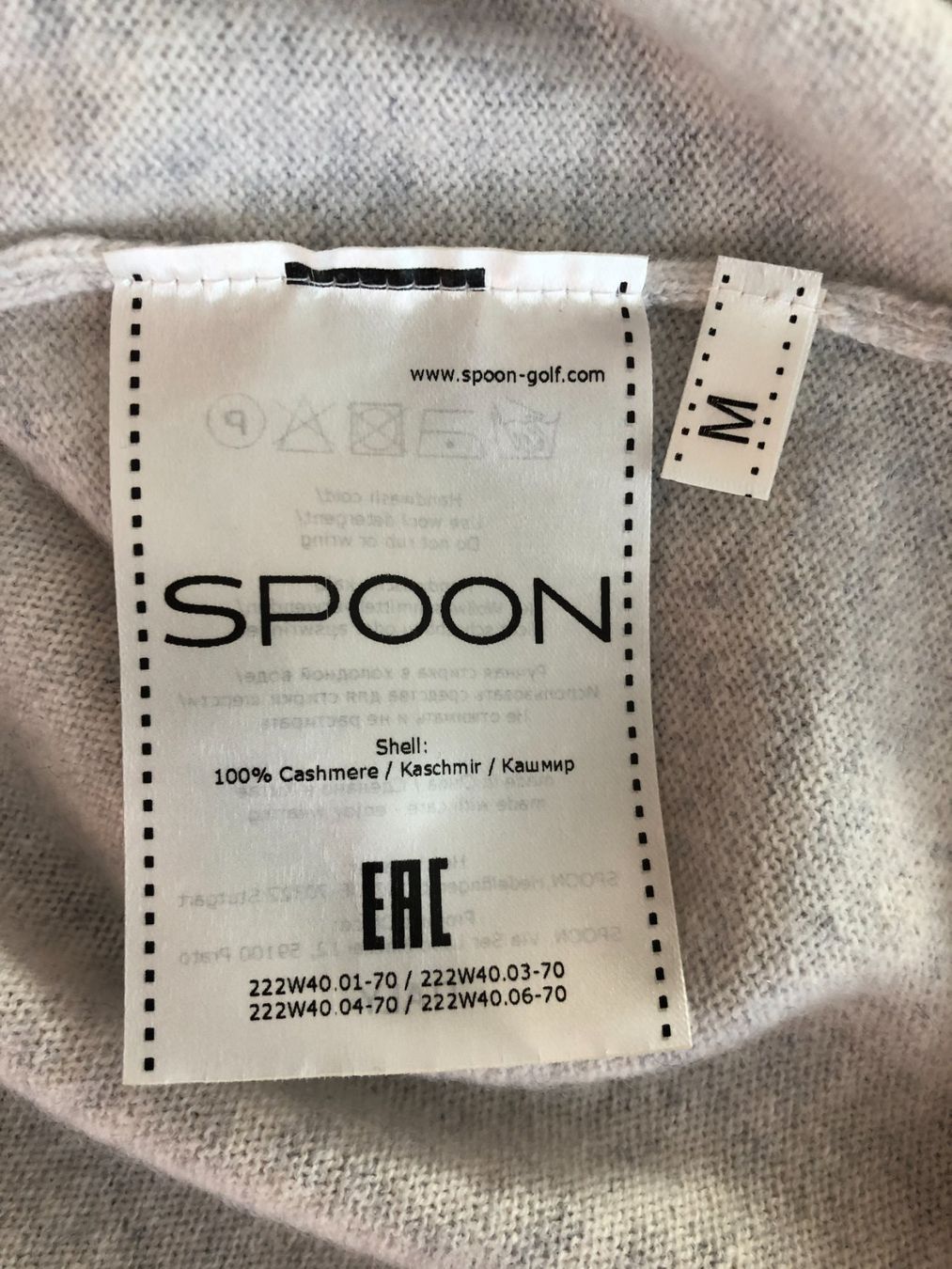 Maglioni & Felpe: SPOON Kaschmirpullover, hell-meliert, Gr M 100% Kaschmir – Usato da Berg am Irchel venduto da Zweiti_Chance 6