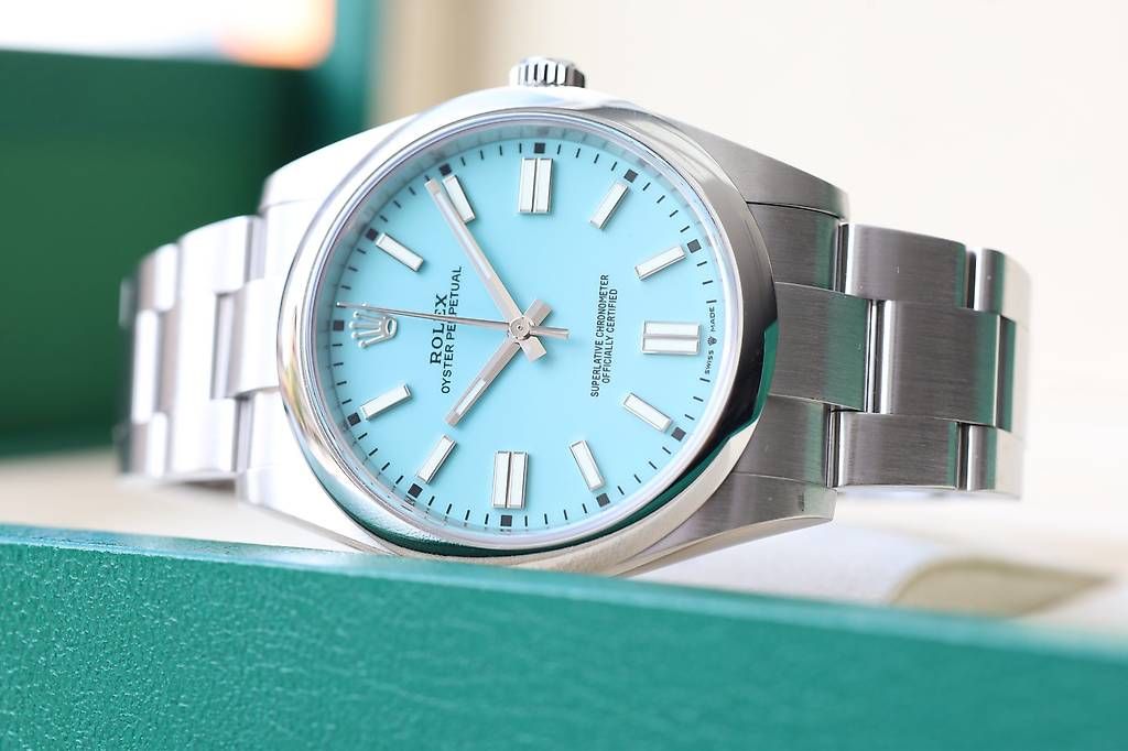 Rolex Orologi: Rolex Oyster Perpetual 41 Tiffany – Usato da Wollerau venduto da RekociTimepieceGmbH 7