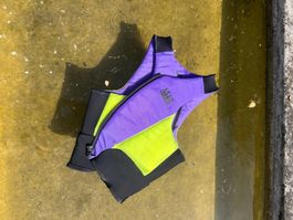 Surfweste OPEN OCEAN Grösse M Lila/Gelb gebraucht