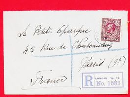 GB - alter BRIEF LONDON No. 1583 !!!