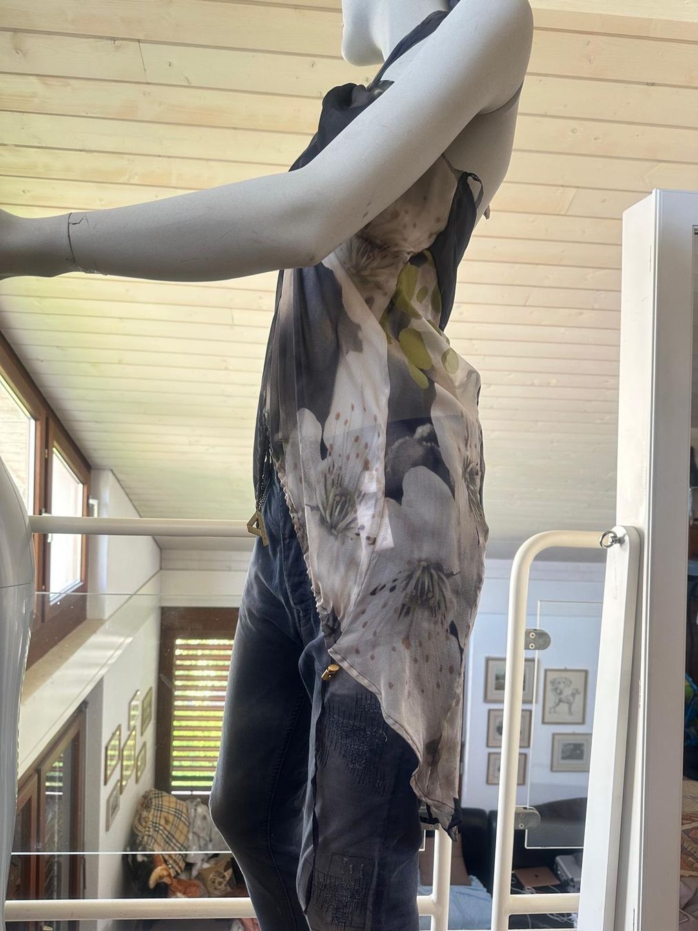 Camicette: Neue Seidenbluse von MARY DEPP – Nuovo (secondo la descrizione) da Neuhausen venduto da Lechasseur 1