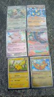 Set 6 carte Pokémon miste, condizioni ottime, usate