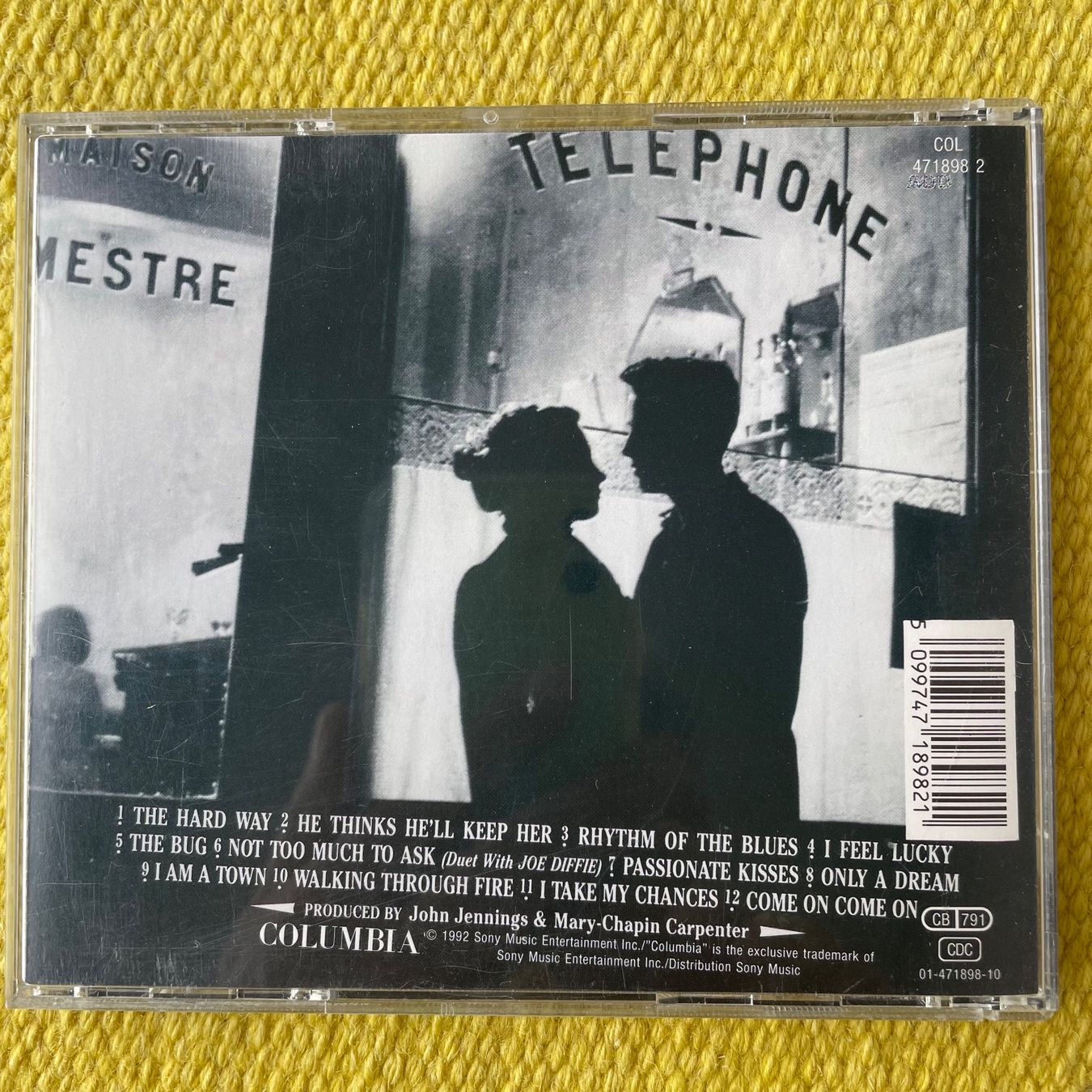 CD: MARY-CHAPLIN CARPENTER-COME ON COME ON – Usato da Rorschacherberg venduto da CD-Roli 1