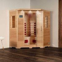 2742 Infrarotsauna BERN XL BIG Keramikstrahler Infrarotsauna