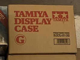 Tamiya Boite Vitrine pour modèle échelle 1/12