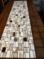 Massiver Salontisch mit Keramik-/Fliesenplatte