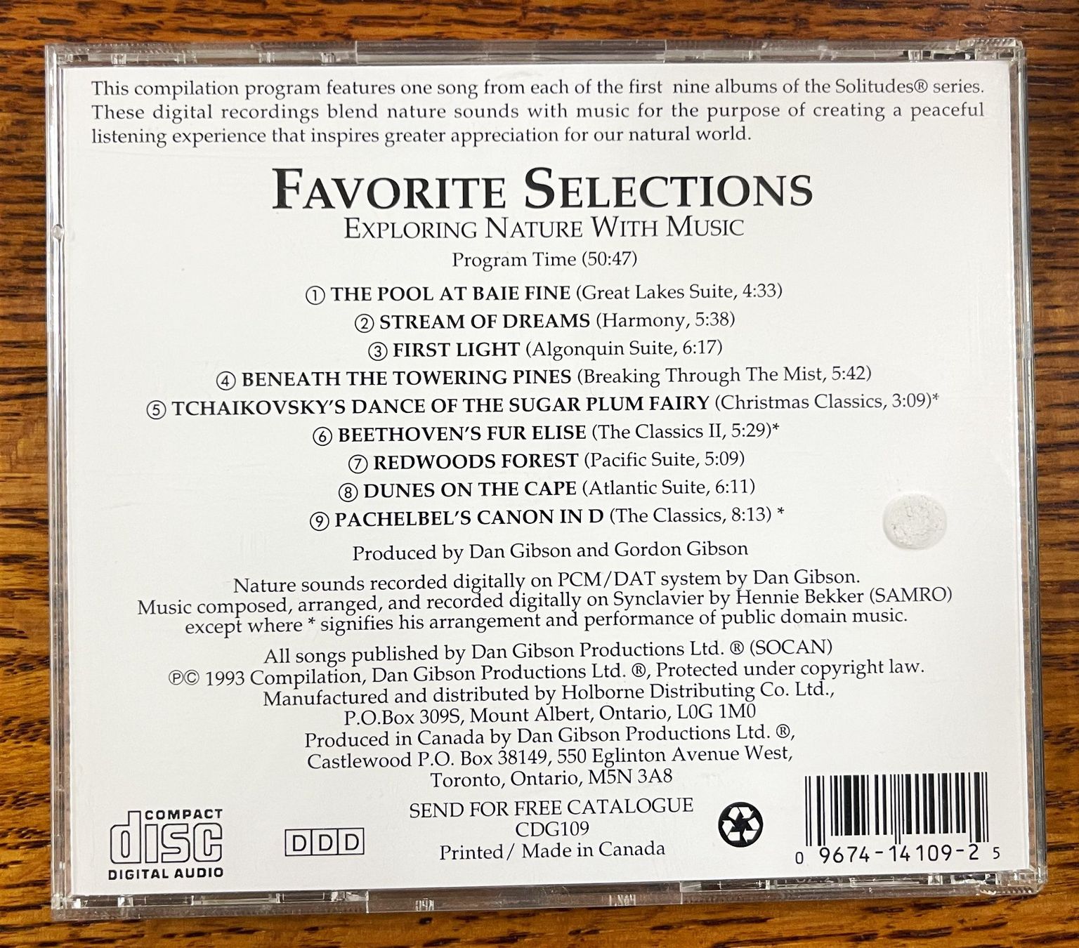 CD: FAVORITE SELECTIONS CD – Usato da Oftringen venduto da Vucki 1